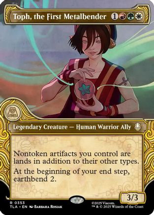 Toph, the First Metalbender (Showcase) (TLA-353) - [Avatar: The Last Airbender]