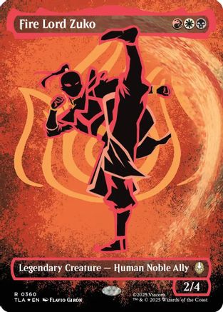 Fire Lord Zuko (Borderless Battle Pose) (TLA-360) - [Avatar: The Last Airbender]