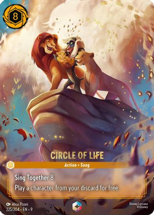 Circle of Life (Enchanted) (225/204) - [ Fabled ] Holofoil