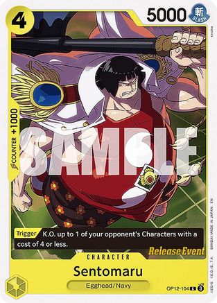 Sentomaru (OP12-104) - Legacy of the Master Release Event Cards