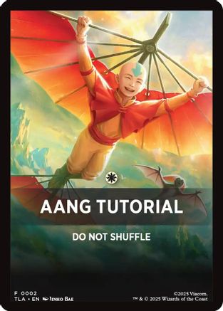 Aang Tutorial Theme Card (TLA-002) - [Avatar: The Last Airbender]