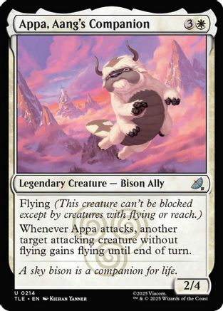 Appa, Aang's Companion (TLE-214) - [Avatar: The Last Airbender: Eternal-Legal]