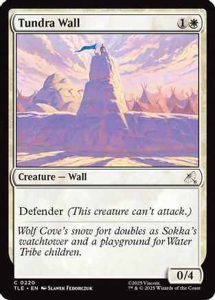 Tundra Wall (TLE-220) - [Avatar: The Last Airbender: Eternal-Legal] Foil