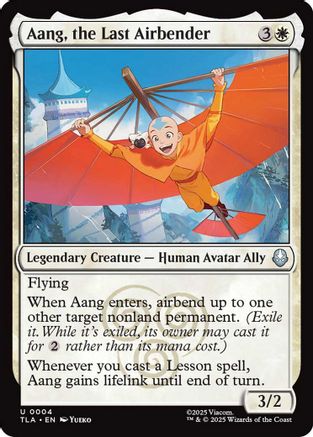 Aang, the Last Airbender (TLA-004) - [Avatar: The Last Airbender] Foil