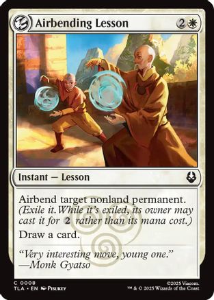Airbender Lesson (TLA-008) - [Avatar: The Last Airbender] Foil