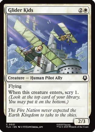 Glider Kids (TLA-021) - [Avatar: The Last Airbender]