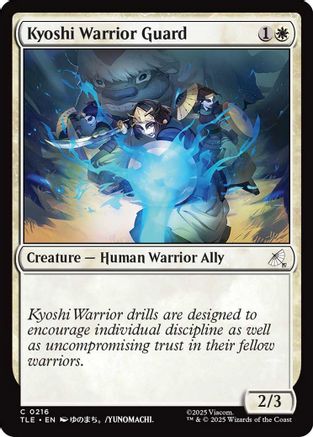 Kyoshi Warrior Guard (TLE-216) - [Avatar: The Last Airbender: Eternal-Legal]