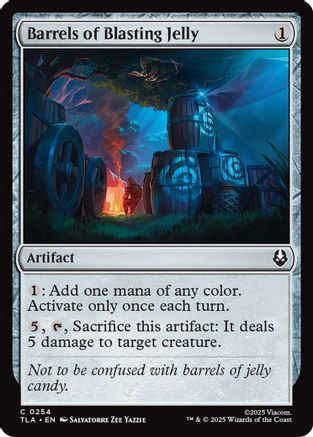 Barrels of Blasting Jelly (TLA-254) - [Avatar: The Last Airbender] Foil