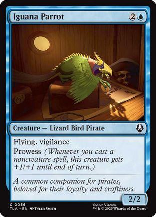 Iguana Parrot (TLA-056) - [Avatar: The Last Airbender] Foil