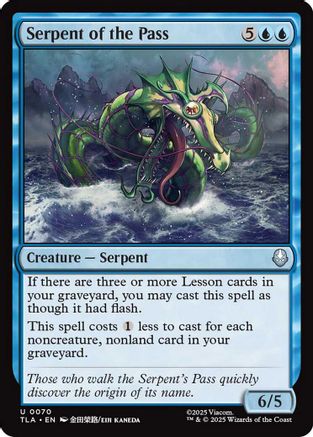 Serpent of the Pass (TLA-070) - [Avatar: The Last Airbender] Foil