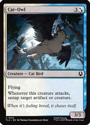 Cat-Owl (TLA-212) - [Avatar: The Last Airbender]