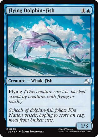 Flying Dolphin-Fish (TLE-223) - [Avatar: The Last Airbender: Eternal-Legal]