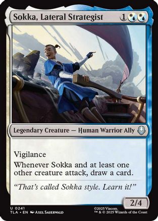 Sokka, Lateral Strategist (TLA-241) - [Avatar: The Last Airbender] Foil