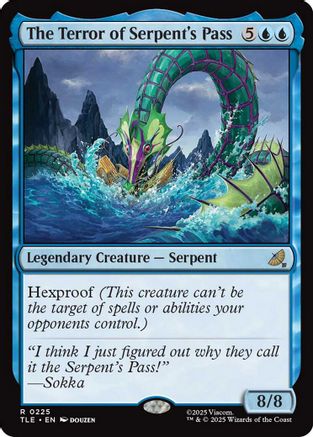 The Terror of Serpent's Pass (TLE-225) - [Avatar: The Last Airbender: Eternal-Legal] Foil