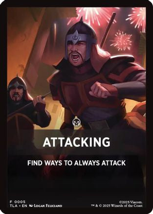 Attacked Theme Card (TLA-005) - [Avatar: The Last Airbender]