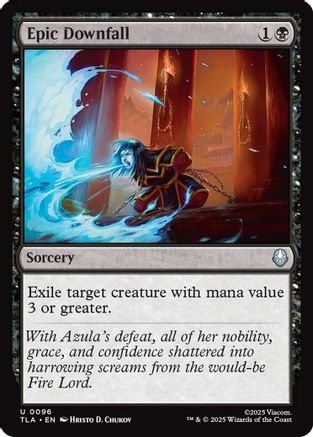 Epic Downfall (TLA-096) - [Avatar: The Last Airbender] Foil
