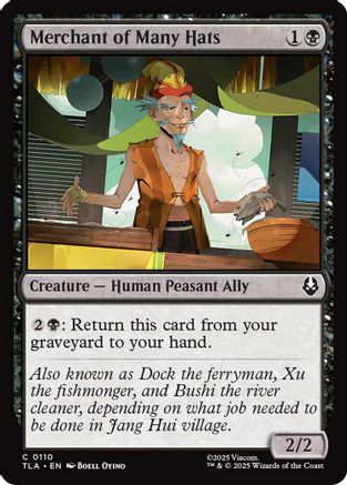 Merchant of Many Hats (TLA-110) - [Avatar: The Last Airbender] Foil