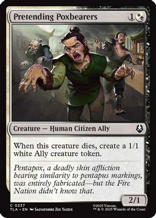 Pretending Poxbearers (TLA-237) - [Avatar: The Last Airbender] Foil
