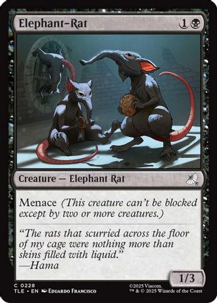 Elephant-Rat (TLE-228) - [Avatar: The Last Airbender: Eternal-Legal]