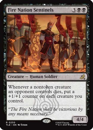 Fire Nation Sentinels (TLE-230) - [Avatar: The Last Airbender: Eternal-Legal]