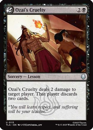 Ozai's Cruelty (TLA-113) - [Avatar: The Last Airbender] Foil