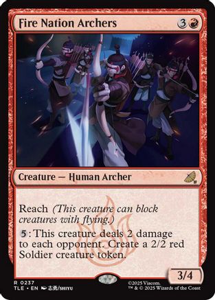 Fire Nation Archers (TLE-237) - [Avatar: The Last Airbender: Eternal-Legal]