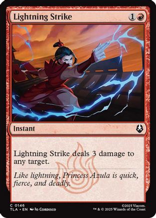 Lightning Strike (TLA-146) - [Avatar: The Last Airbender]