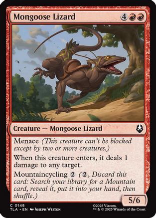 Mongoose Lizard (TLA-148) - [Avatar: The Last Airbender] Foil