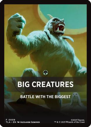 Big Creatures Theme Card (TLA-009) - [Avatar: The Last Airbender]