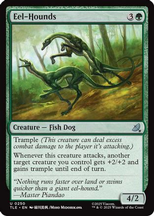 Eel-Hounds (TLE-250) - [Avatar: The Last Airbender: Eternal-Legal] Foil