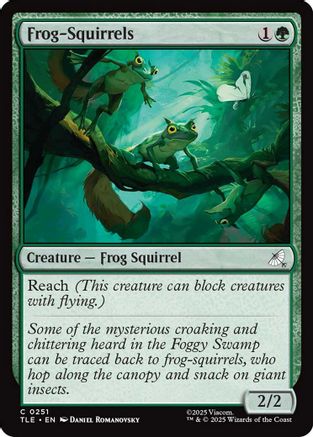 Frog-Squirrels (TLE-251) - [Avatar: The Last Airbender: Eternal-Legal]