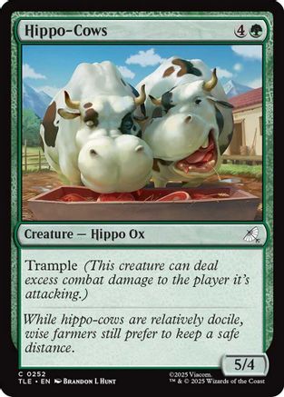 Hippo-Cows (TLE-252) - [Avatar: The Last Airbender: Eternal-Legal]