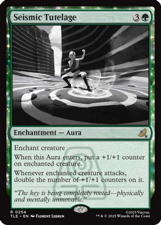 Seismic Tutelage (TLE-254) - [Avatar: The Last Airbender: Eternal-Legal] Foil