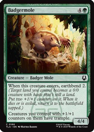 Badgermole (TLA-166) - [Avatar: The Last Airbender] Foil