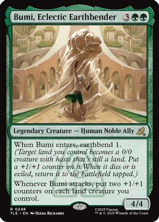 Bumi, Eclectic Earthbender (TLE-248) - [Avatar: The Last Airbender: Eternal-Legal]