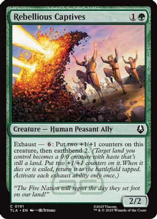 Rebellious Captives (TLA-191) - [Avatar: The Last Airbender]