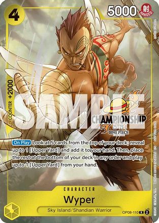 Wyper (CS 25-26 Celebration Pack) (OP08-110) - One Piece Promotion Cards