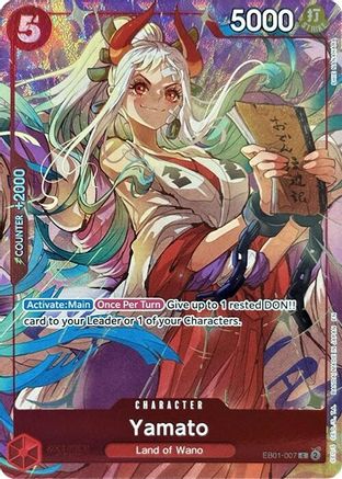 Yamato (Premium Card Collection -Best Selection Vol. 4-) (EB01-007) - One Piece Promotion Cards