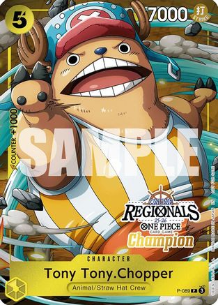 Tony Tony.Chopper (Online Regional Champion Card Set 2025 Vol.2) (P-089) - One Piece Promotion Cards