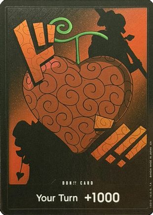 DON!! Card (Op-Op Fruit) (Devil Fruits Collection Vol. 3) - One Piece Promotion Cards
