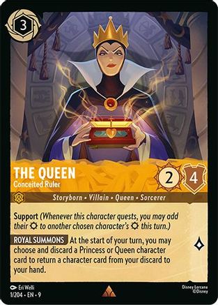 The Queen - Conceited Ruler (1/204) - [ Fabled ] Cold Foil