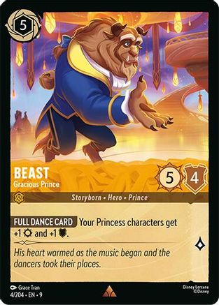 Beast - Gracious Prince (4/204) - [ Fabled ] Cold Foil