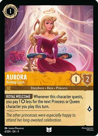 Aurora - Holding Court (6/204) - [ Fabled ] Cold Foil