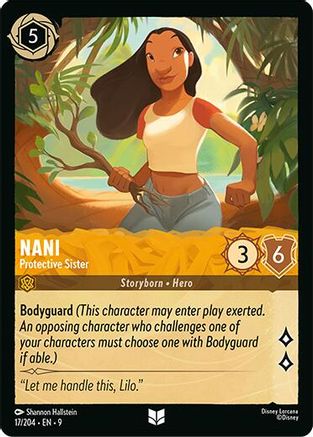 Nani - Protective Sister (17/204) - [ Fabled ] Cold Foil