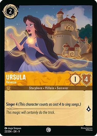 Ursula - Vanessa (22/204) - [ Fabled ] Cold Foil