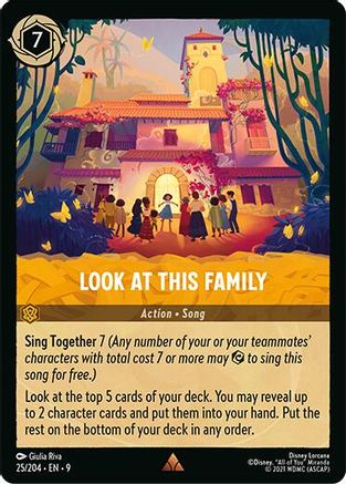 Look at This Family (25/204) - [ Fabled ] Cold Foil