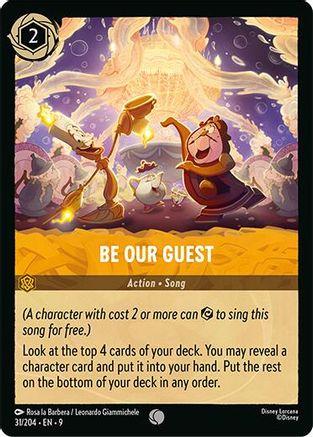 Be Our Guest (31/204) - [ Fabled ] Cold Foil