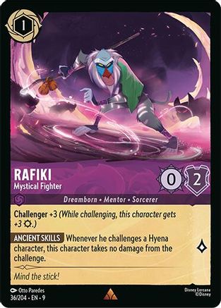 Rafiki - Mystical Fighter (36/204) - [ Fabled ]