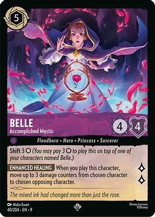 Belle - Accomplished Mystic (40/204) - [ Fabled ] Cold Foil
