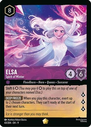 Elsa - Spirit of Winter (43/204) - [ Fabled ]